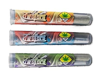 Twofers Mendo Breath 2x1g Preroll Pack Twofers