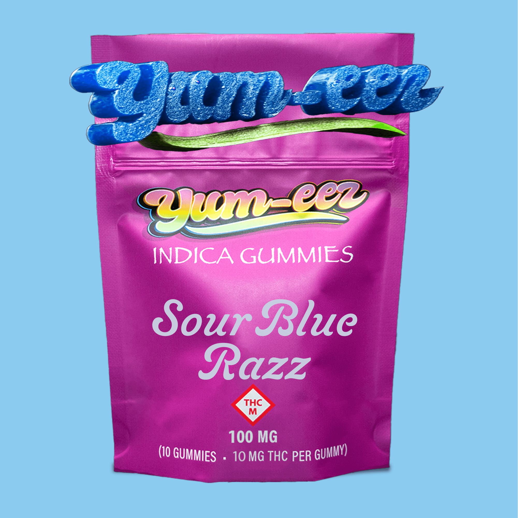 Yum-Eez SOUR BLUE RASPBERRY - INDICA