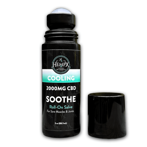 HempX SOOTHE 2000mg CBD Roll-On Salve