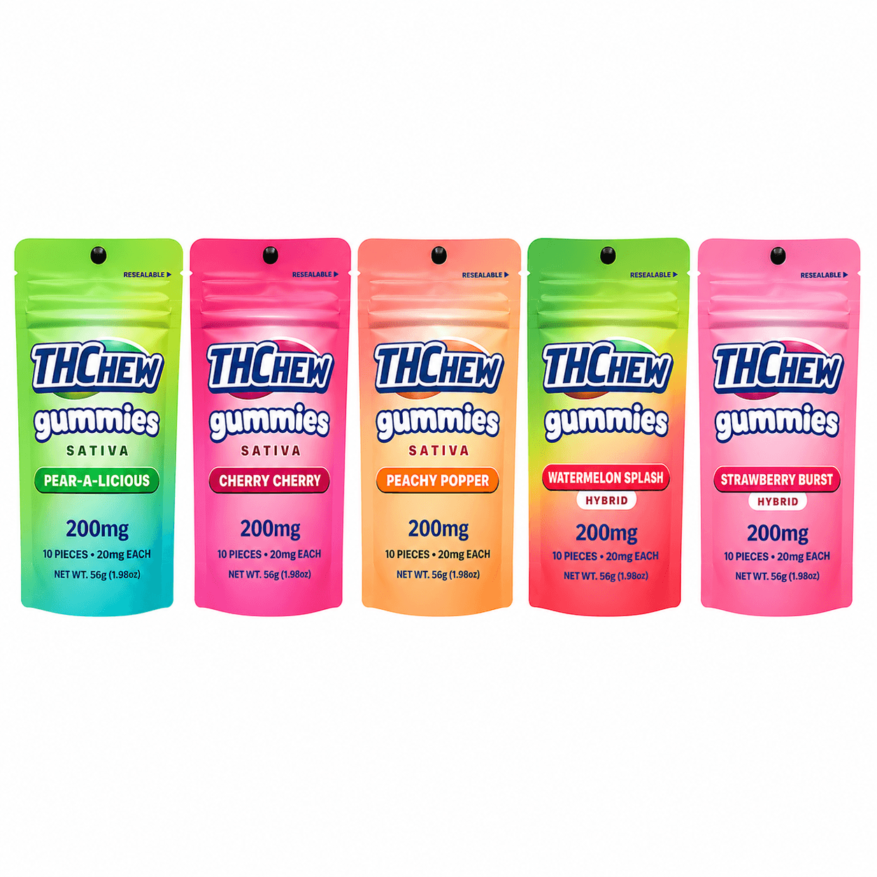 THChew Watermelon Splash | Gummies | 200mg (10pk)