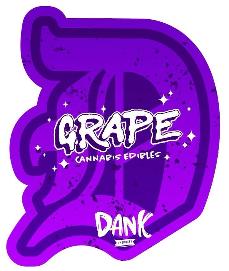 Dank Extracts Grape Gummies