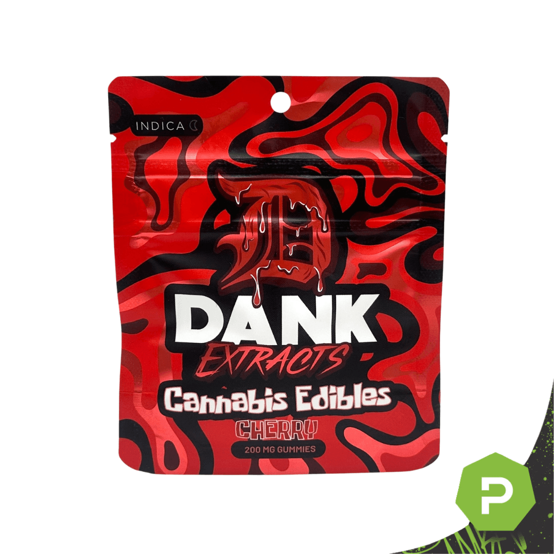 Dank Extracts Cherry Gummies 200mg