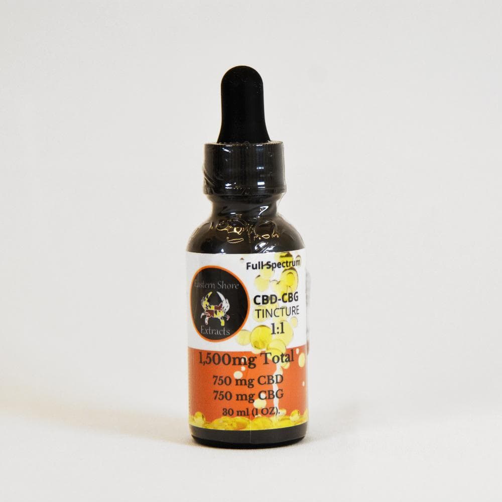 Eastern Shore Extracts CBD/CBG Tincture (1500mg)