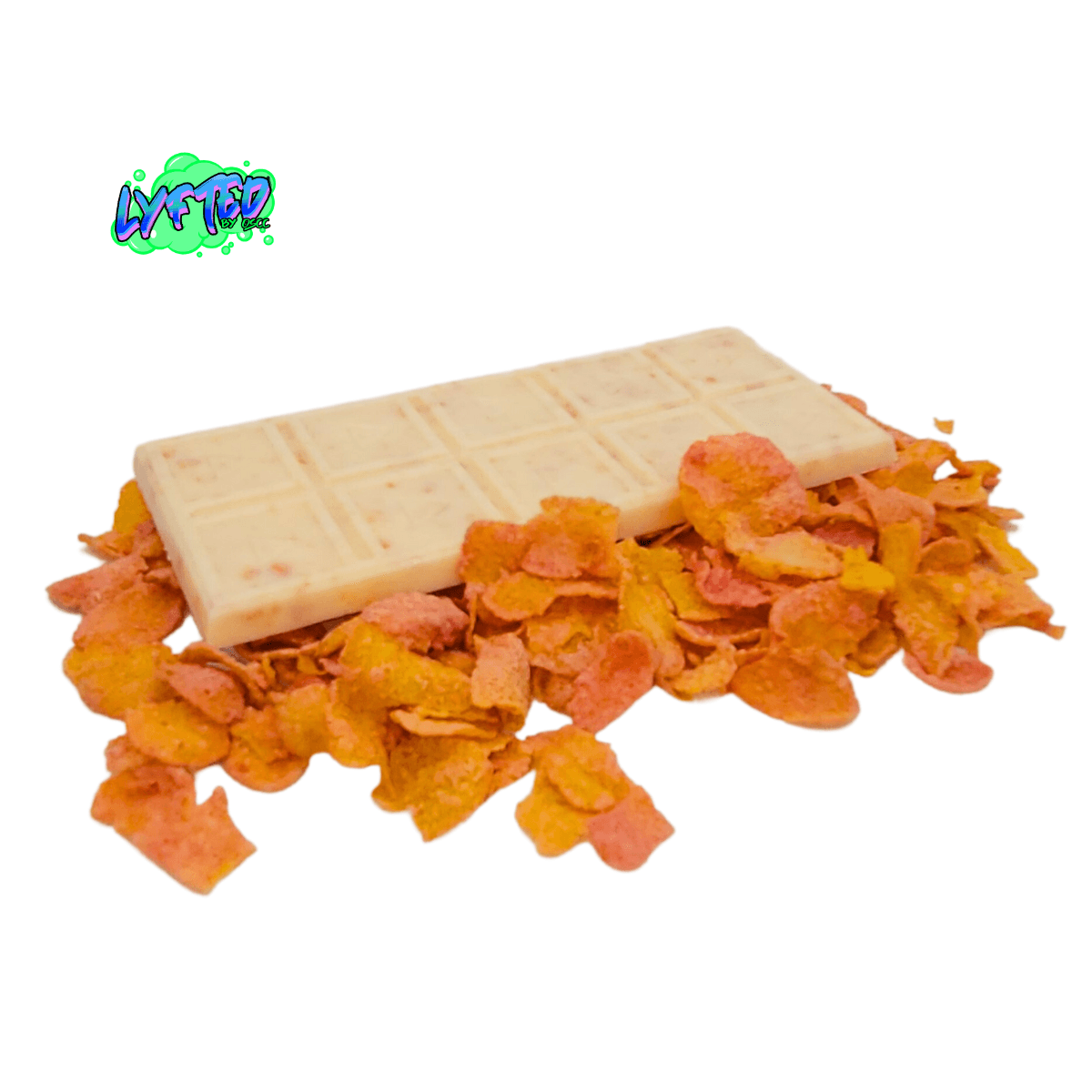 OSCC Strawberry Shortcake | White Chocolate Bar | 100mg