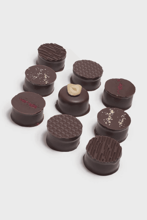 Crop Circle x BNK | 100mg | Solventless Orange Yuzu Dark Chocolate Truffles | 5pk
