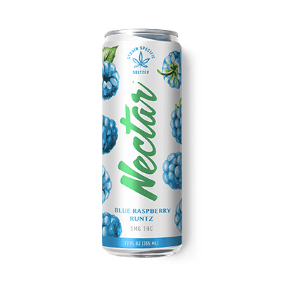 Nectar Seltzer Blue Raspberry Runtz Seltzer | 5mg
