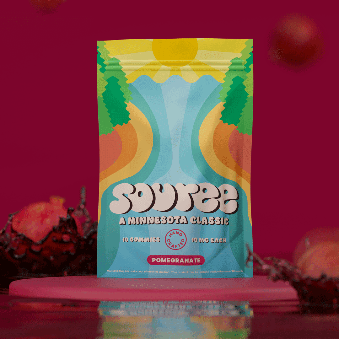 Souree Pomegranate Gummies- 100mg