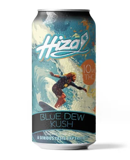 HIZA Blue Dew Kush- 10 mg