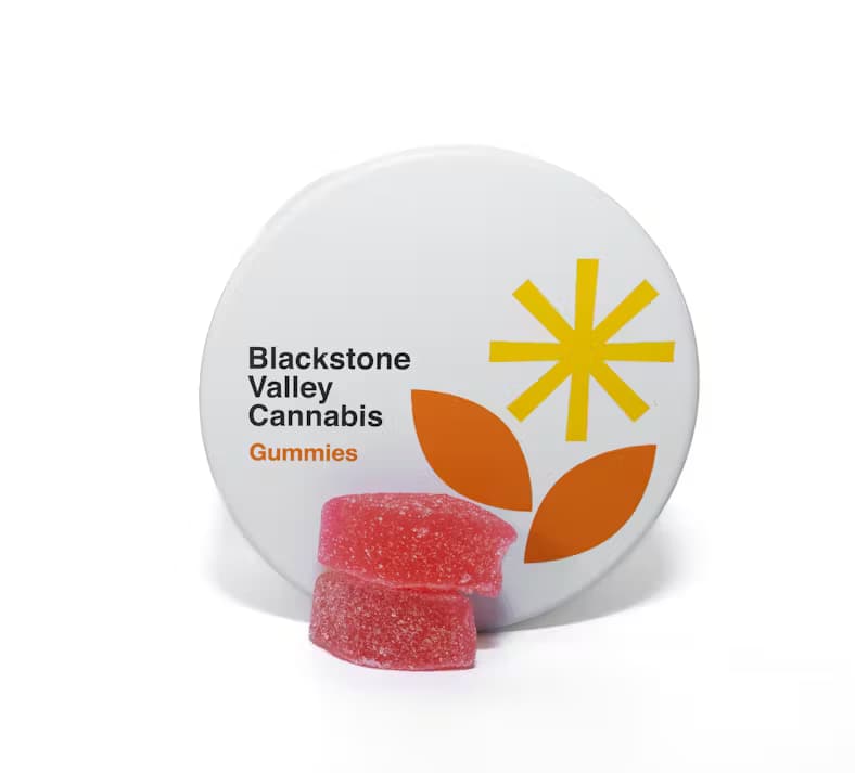 Blackstone Valley Cannabis Live Rosin Gummies 100mg 20 Pack - Black Cherry