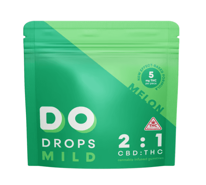 Do Drop Melon Mild Gummies - (2:1 CBD:THC) - 100mg - 10 count