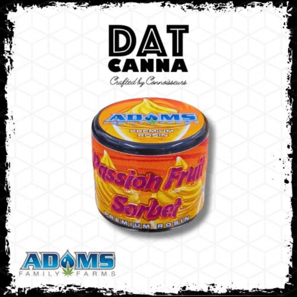 Dat Canna Live Rosin - Passion Fruit Sorbet Concentrates