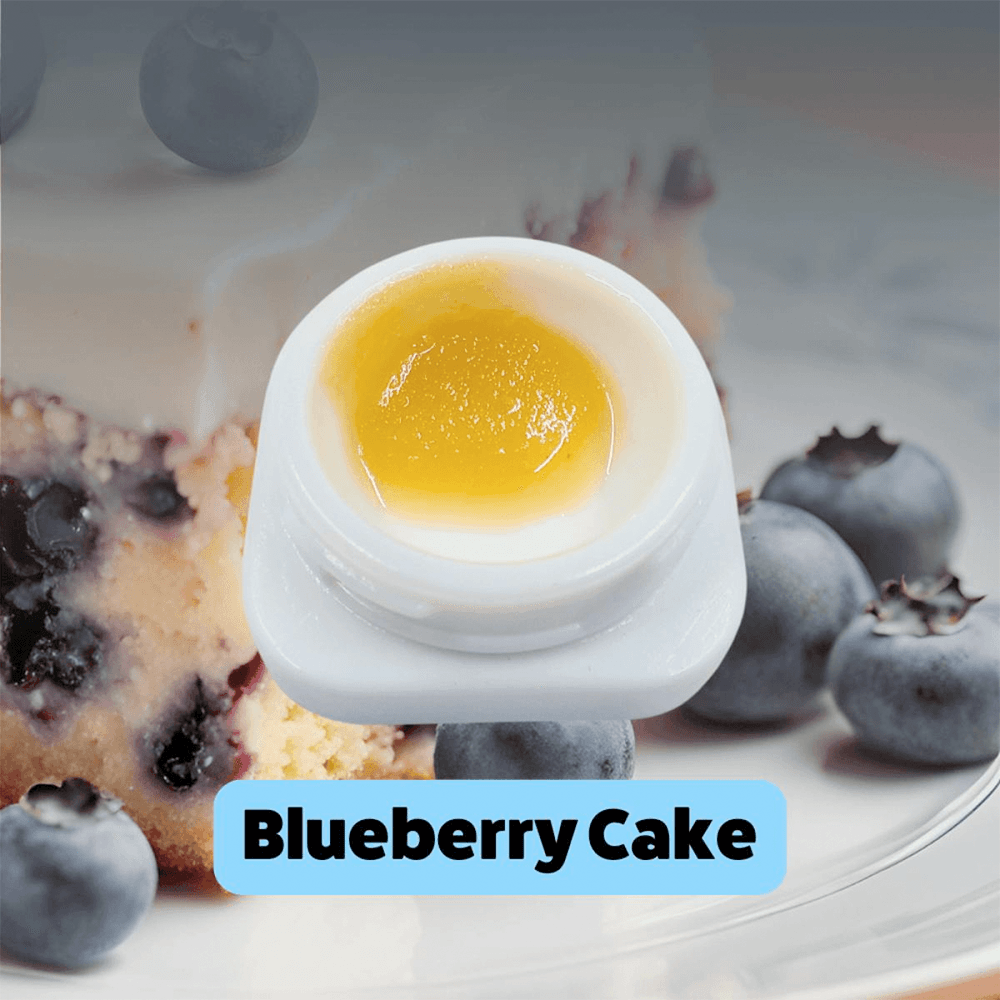 Glazed Blueberry Cake