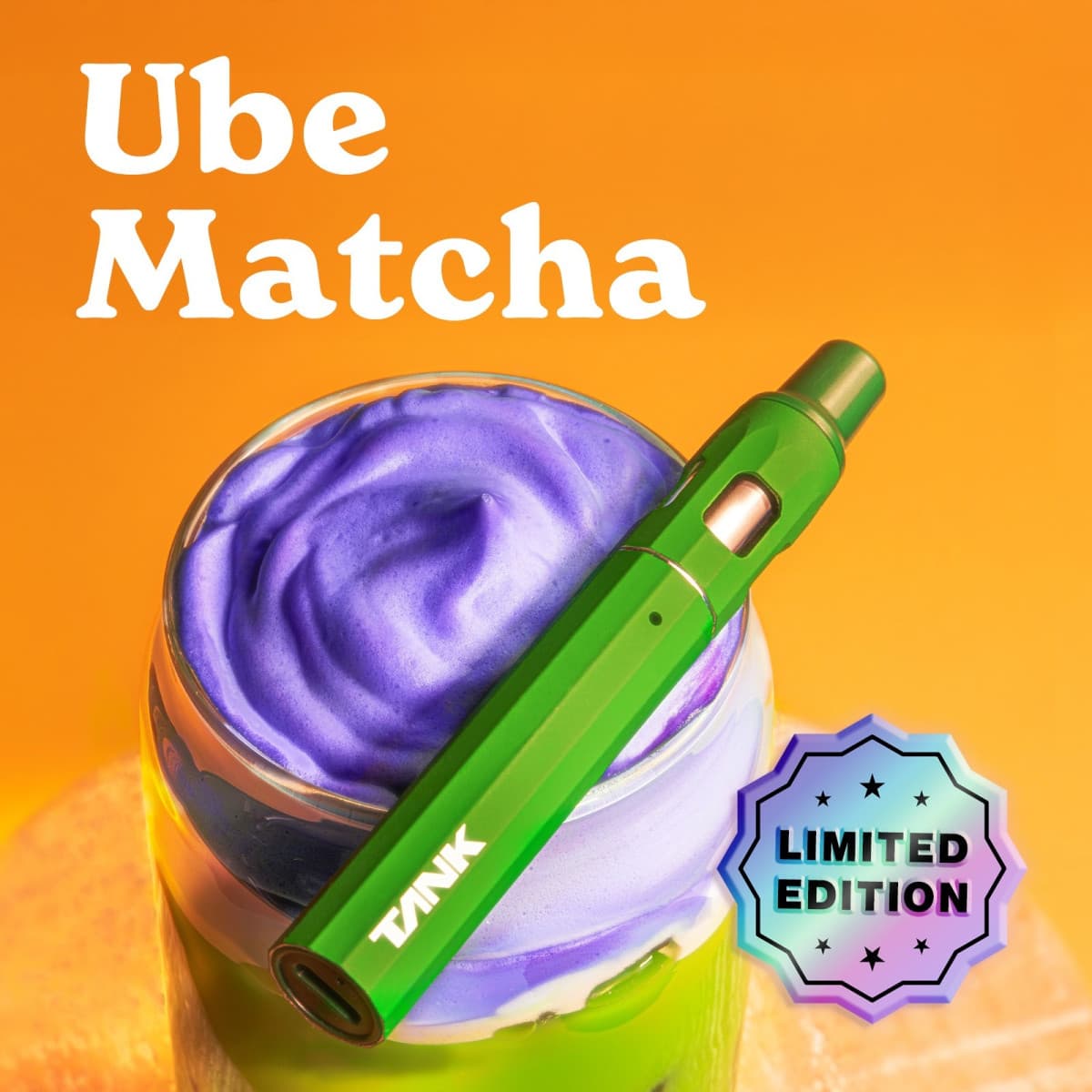 The TANK Ube Matcha | Disposable Vape | 1g