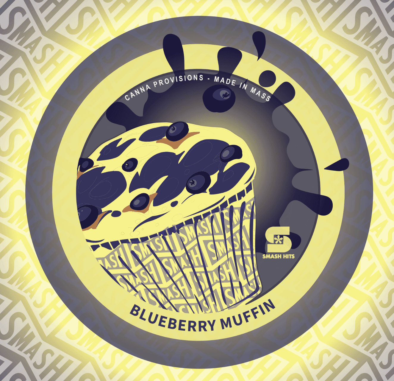 Smash Hits Blueberry Muffin | 2.5g | 5pk | Smash Hits