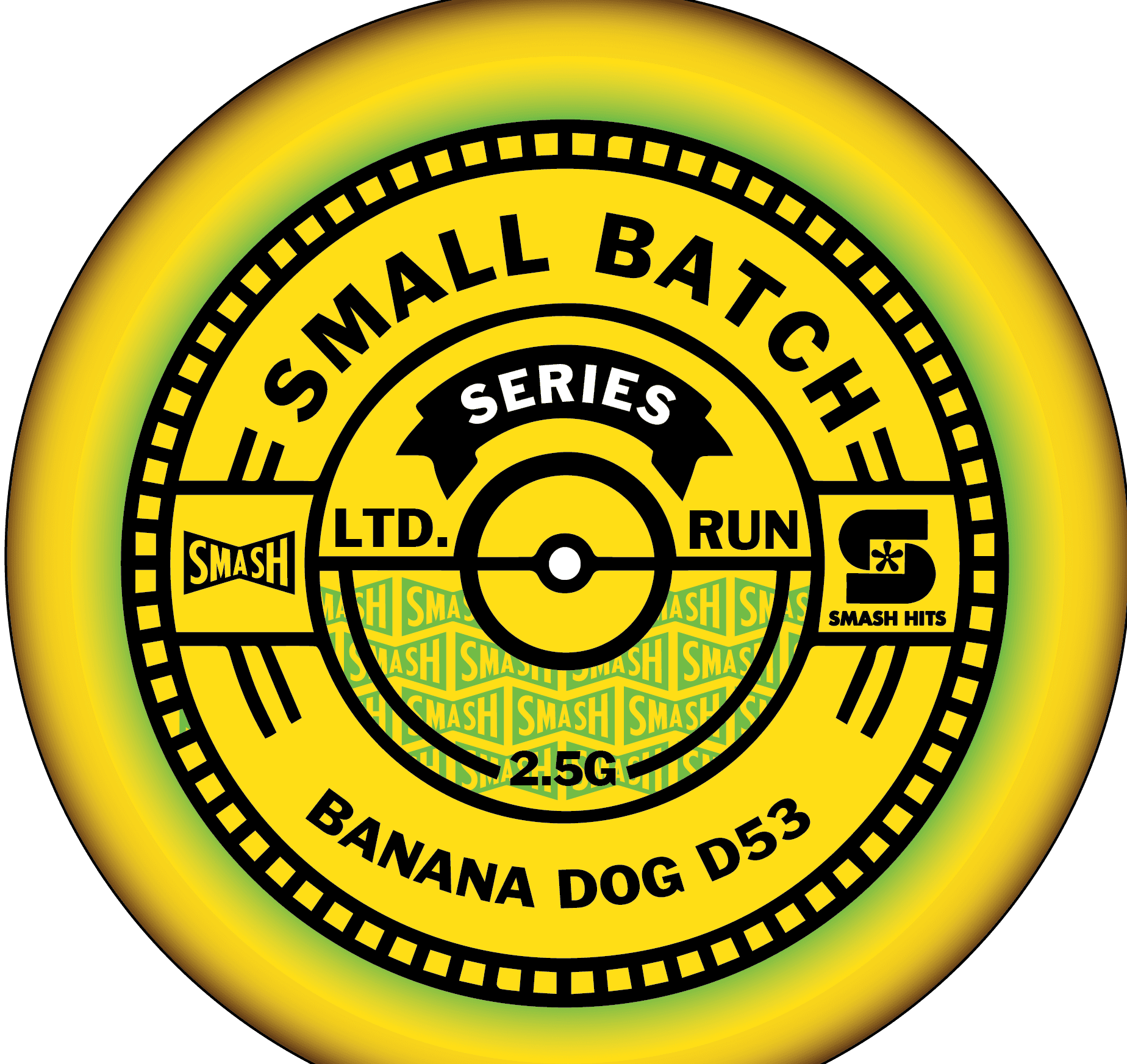 Smash Hits Banana Dog D53 | 2.5g | 5pk | Smash Hits
