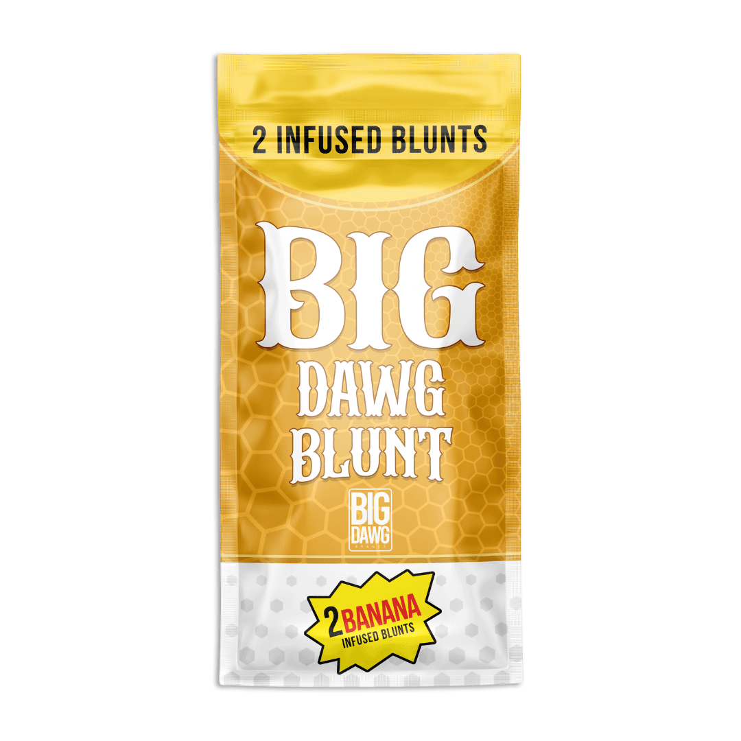 Big Dawg Brands 2.5g Blunt(2pk) - Banana