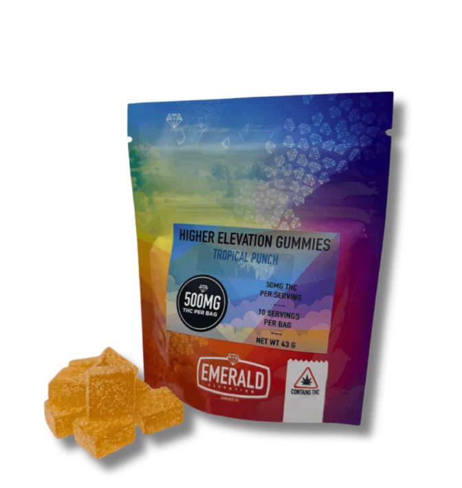 Emerald Elevation Tropical Punch Gummies