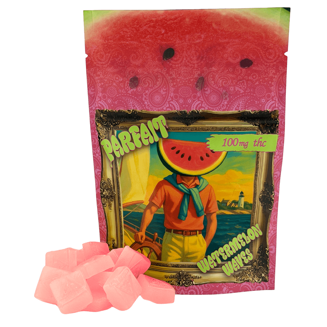 Parfait Watermelon Waves | Live Resin Gummies | 100mg