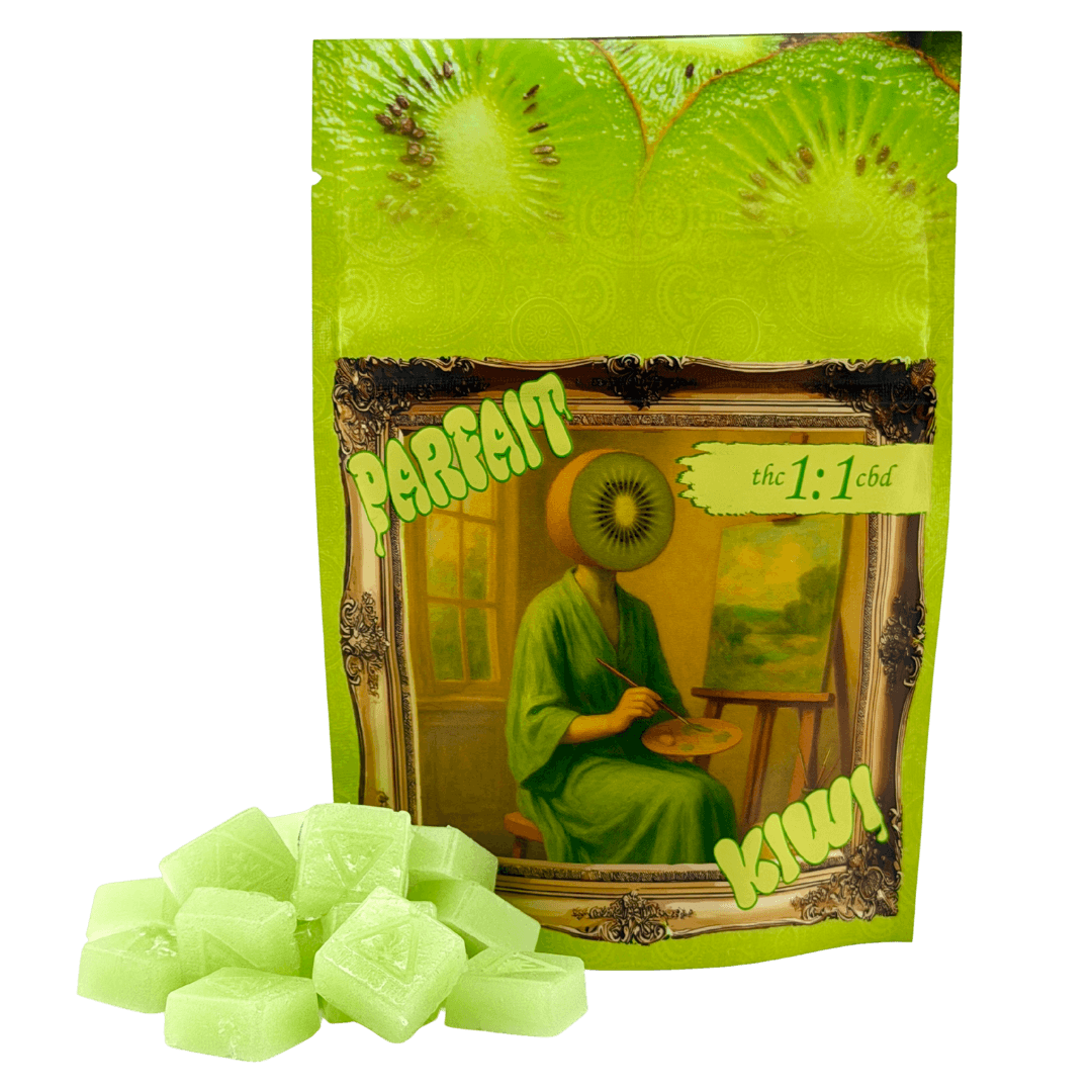 Parfait Kiwi 1:1 (THC:CBD) | Live Resin Gummies | 100mg