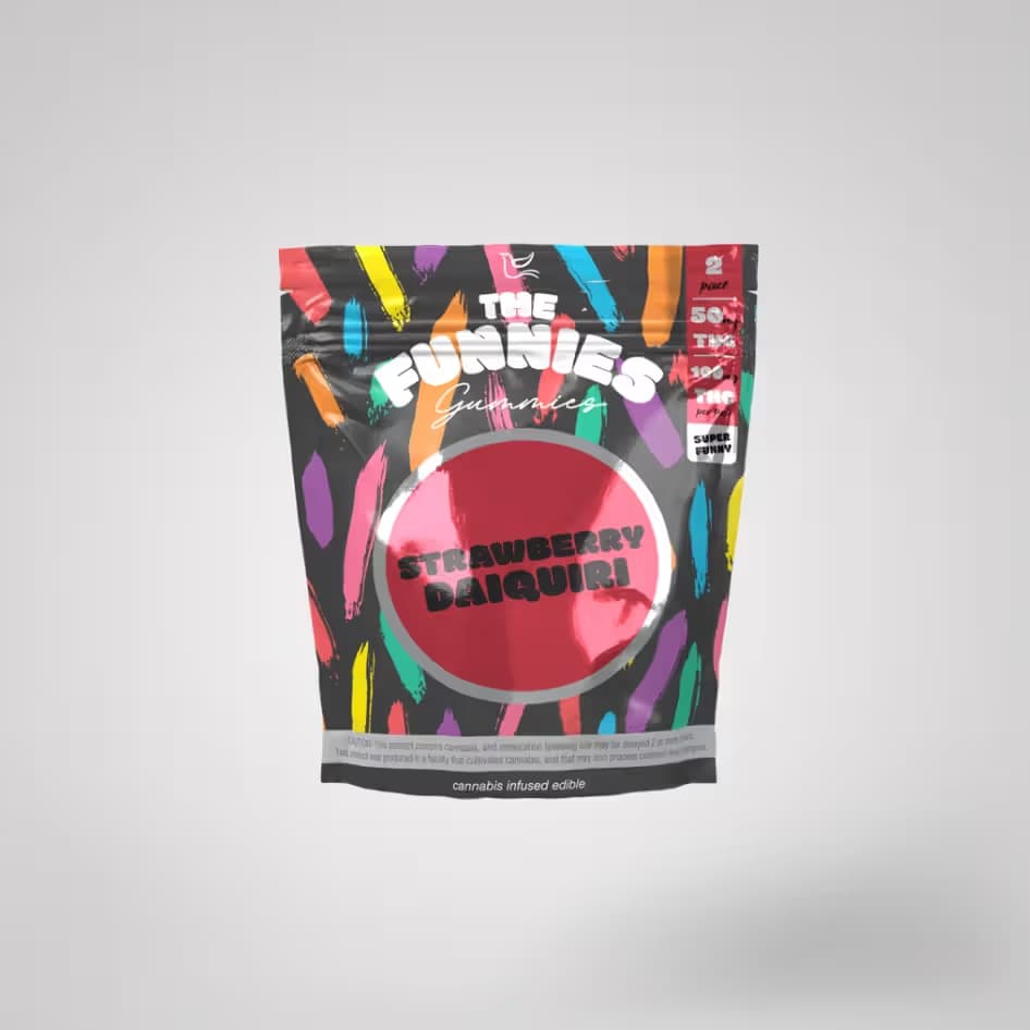 The Funnies Gummies Strawberry Daiquiri Gummies 100mg | 20pk