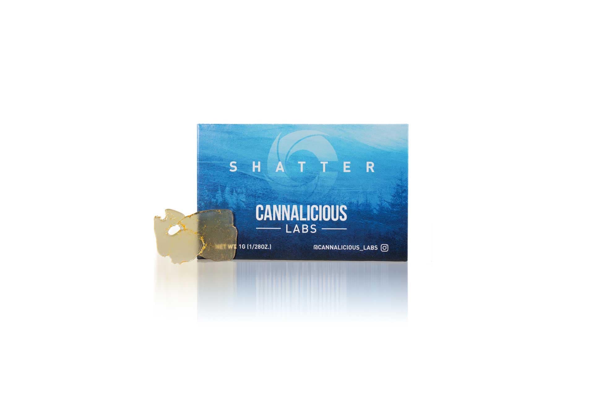 Cannalicious Labs Shatter 1g - Appleberry
