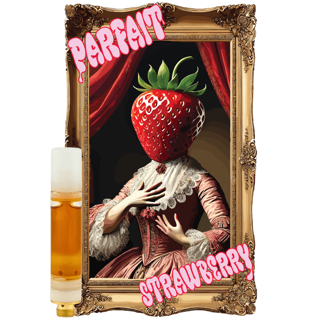 Parfait Indica Strawberry | 1g | Flavored Infused Cured Resin Cart