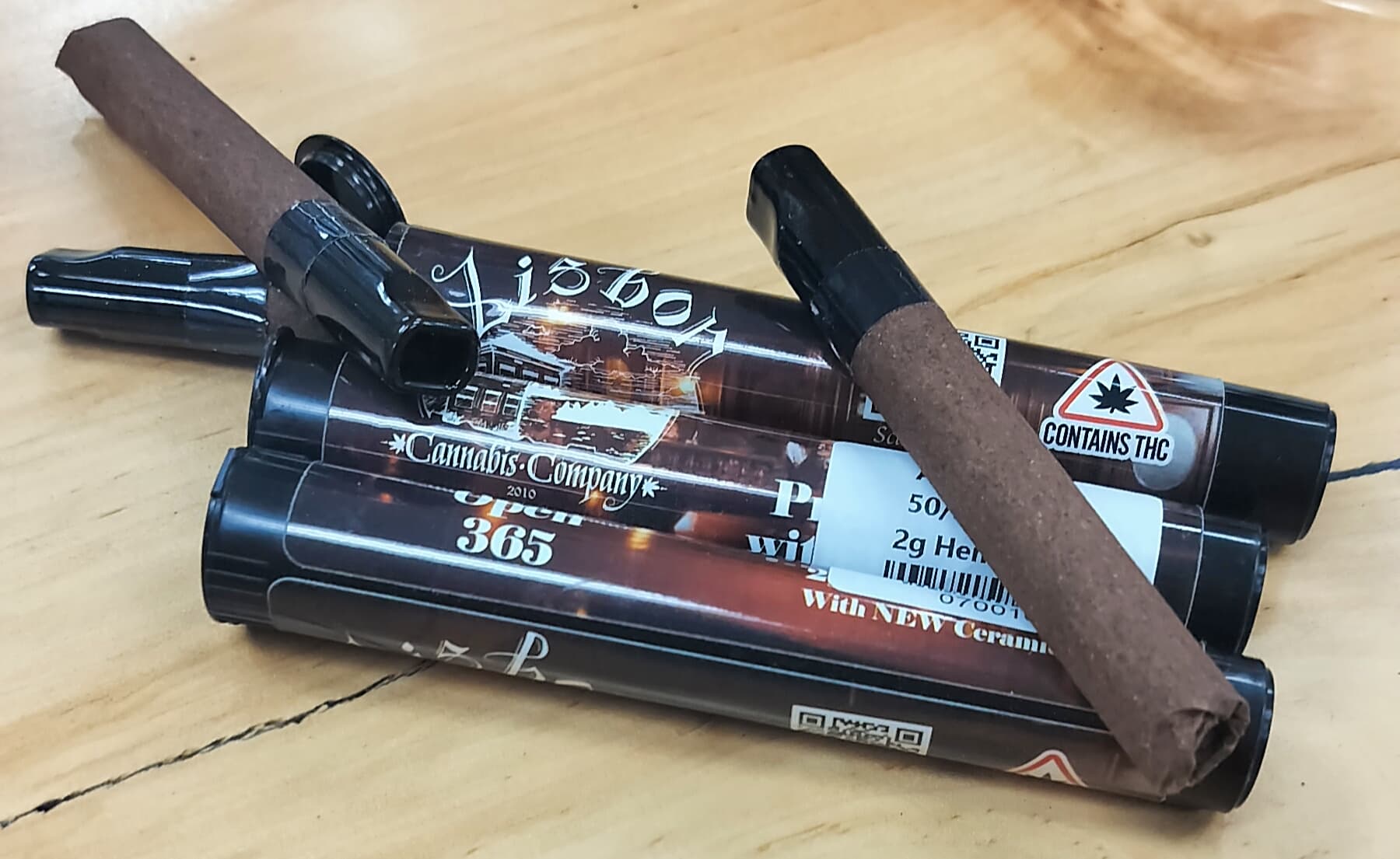 Lisbon Cannabis Company 2g Megamind Hemp Blunt - Lisbon