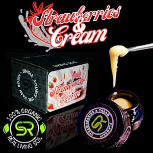 Strange Rootz Strawberries & Cream Rosin