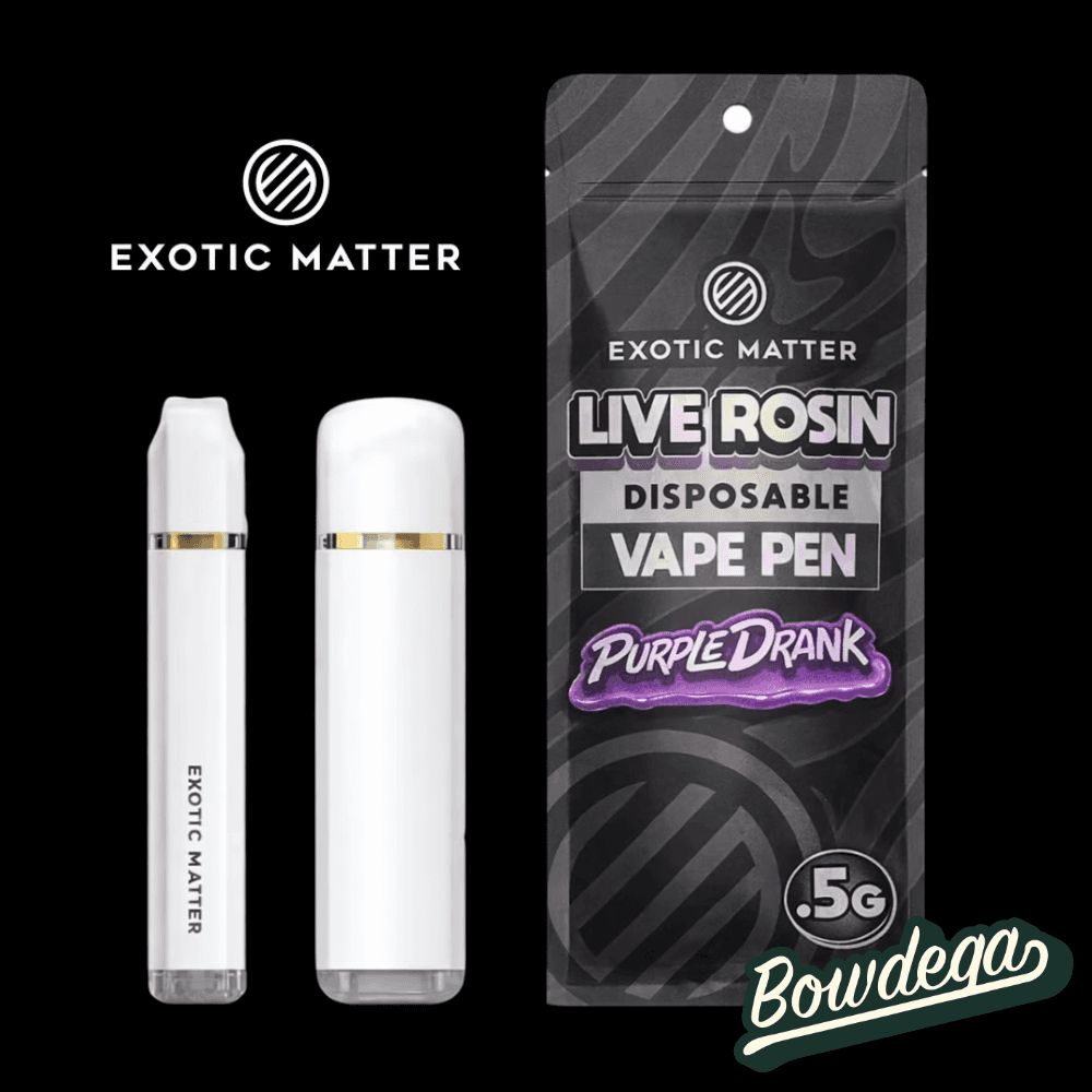 Exotic Matter Banana Candy Live Rosin Disposable Vapes