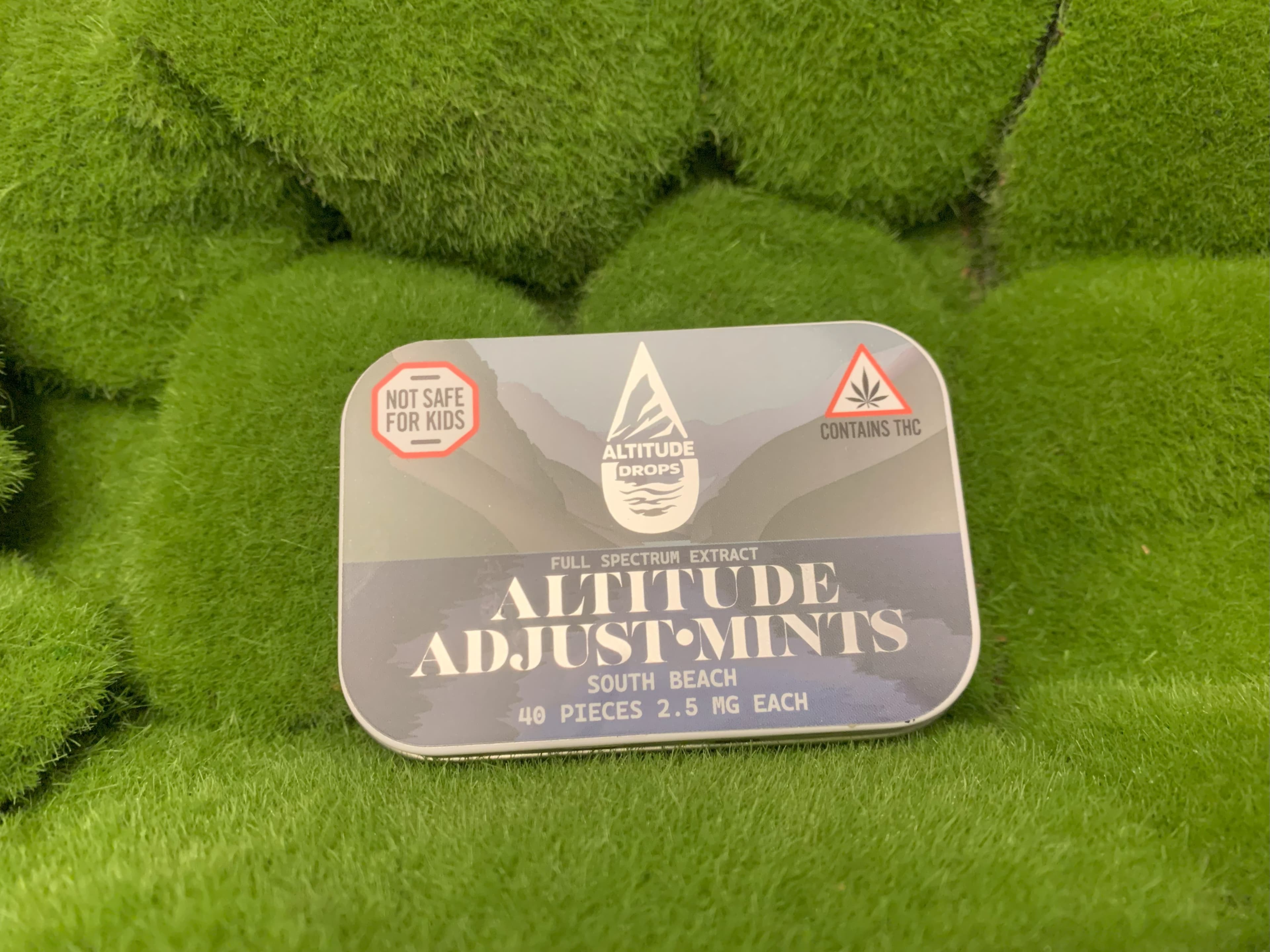 Altitude Drops 100mg Edible Pack | Altitude Adjust-Mints: Peppermint | Altitude Drops