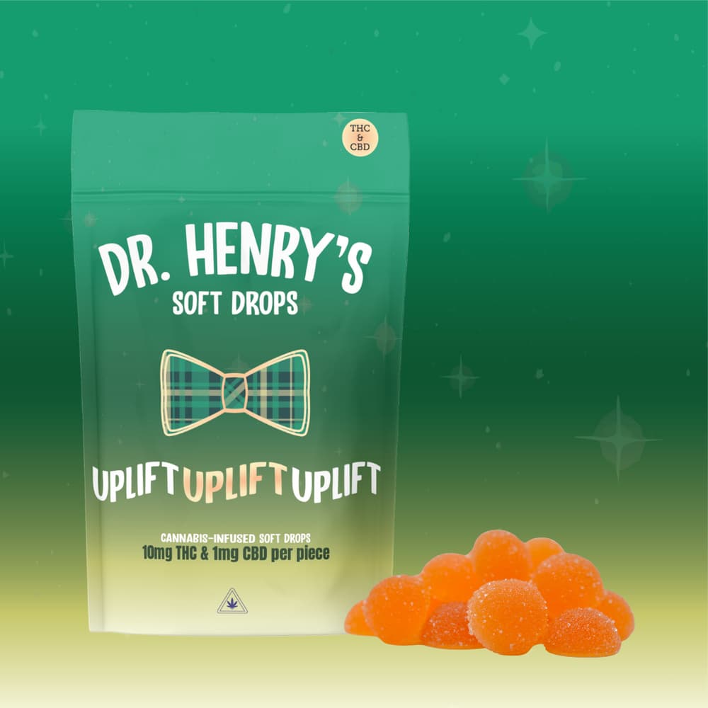 Dr. Henry's DH - Uplift - Pineapple Mango Soft Drops (200mg) 20pk