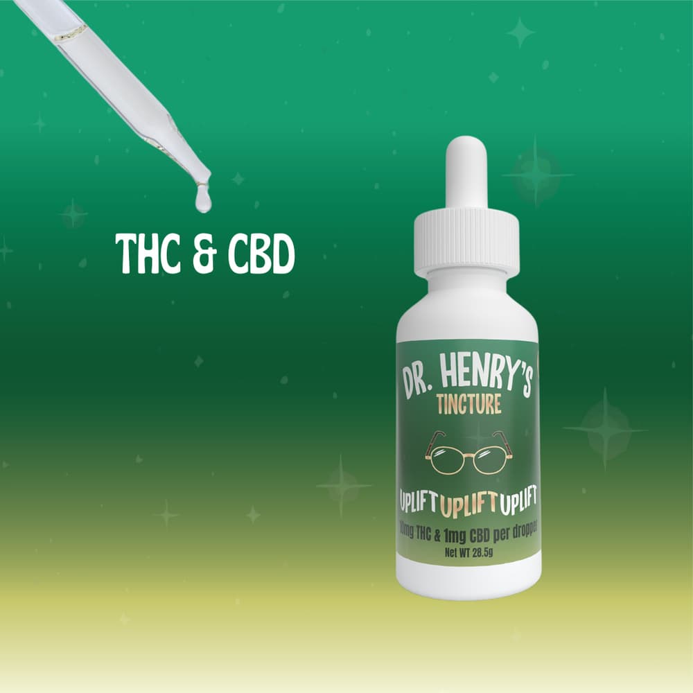 Dr. Henry's DH - Uplift - Pineapple Mango Tincture (200mg)
