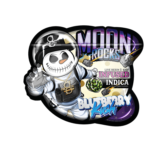 The 8th Blueberry Kush Moonrock