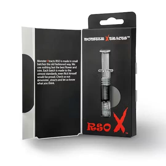 Monster RSO Syringe Monster RSO PM Syringe