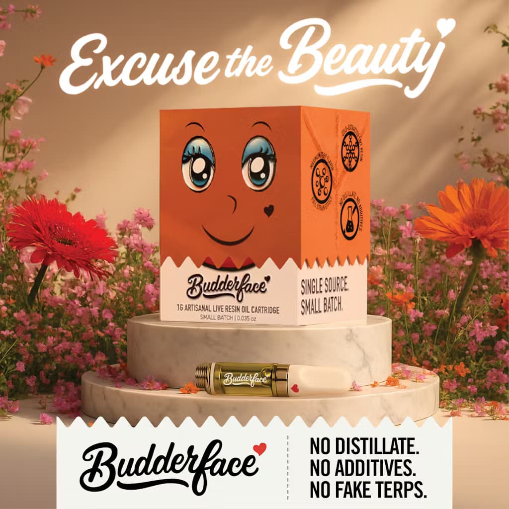 Budderface Budderface: Garlic Butter 1G Live Resin Cart