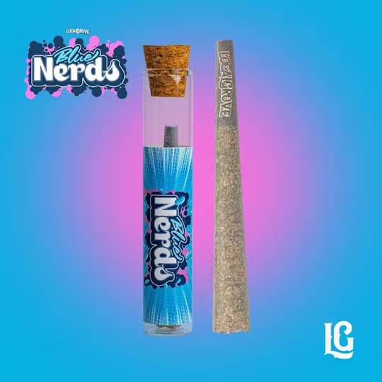 LOCALGROVE Local Grove - 1g Preroll - Blue Nerdz