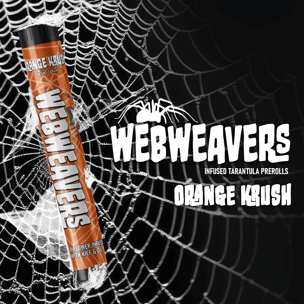 Web Weavers Tarantula Pre-Roll | Orange Crush
