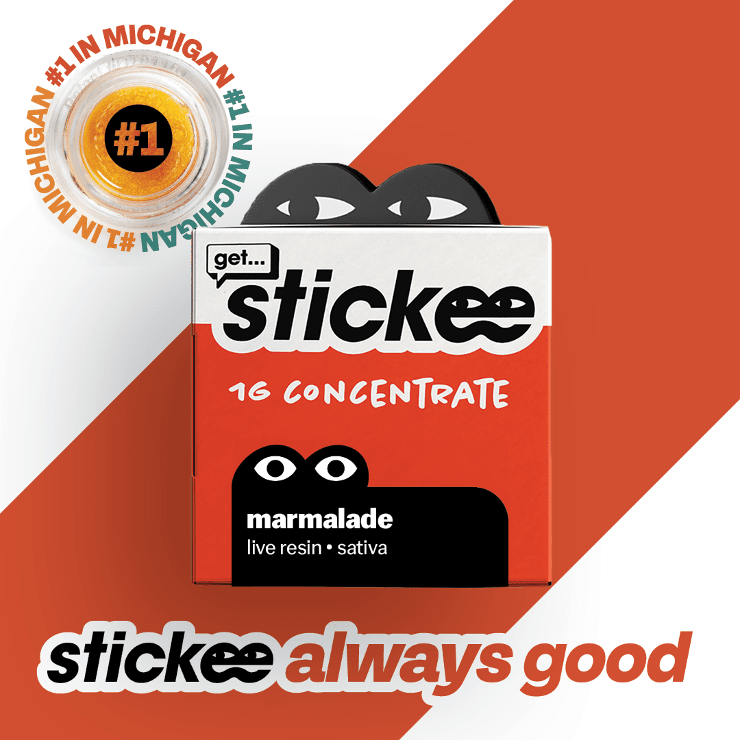 STICKEE Marmalade | Sativa | Live Resin Concentrate | 1G