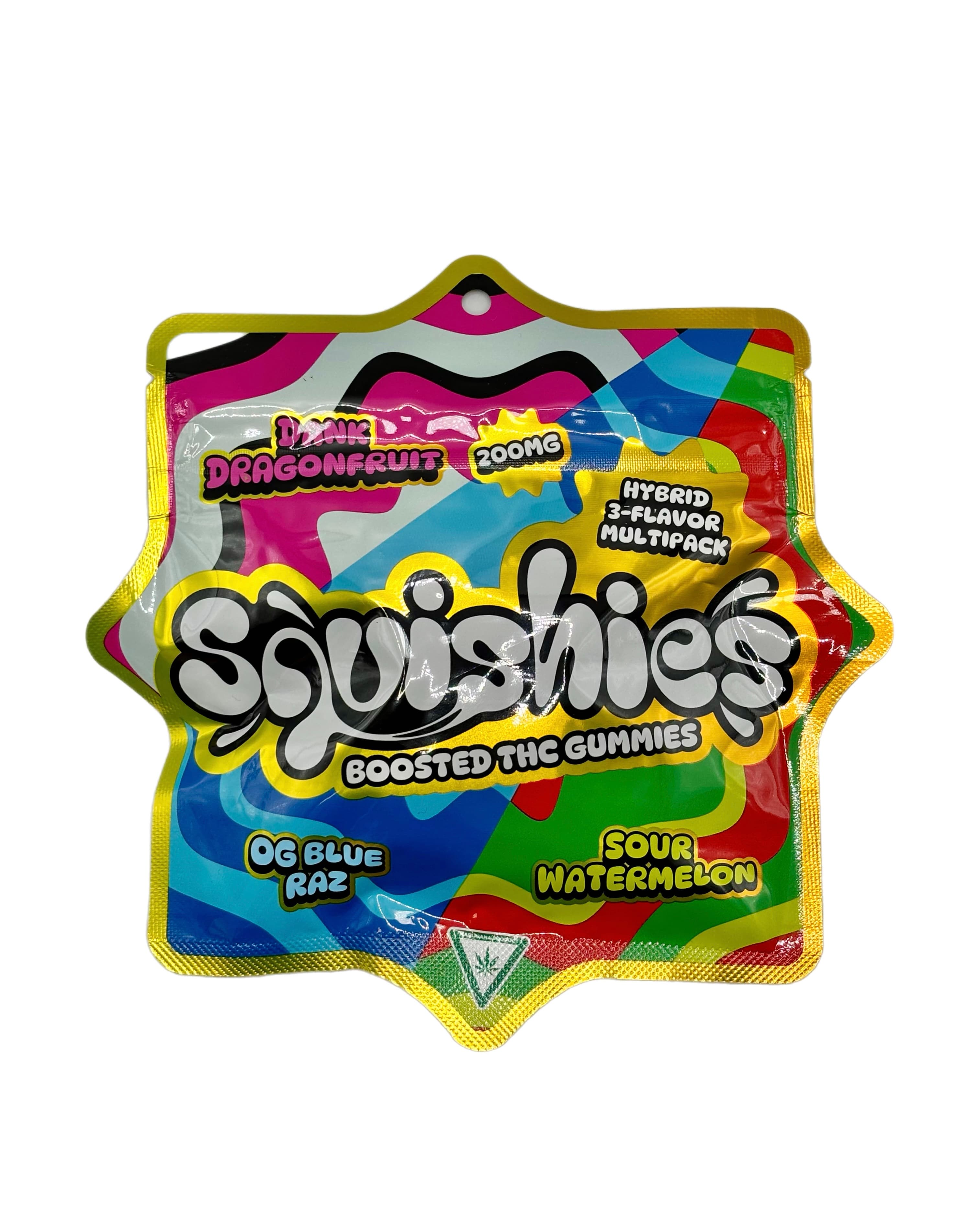 Squishies OG Blue Raz Gummies 200mg
