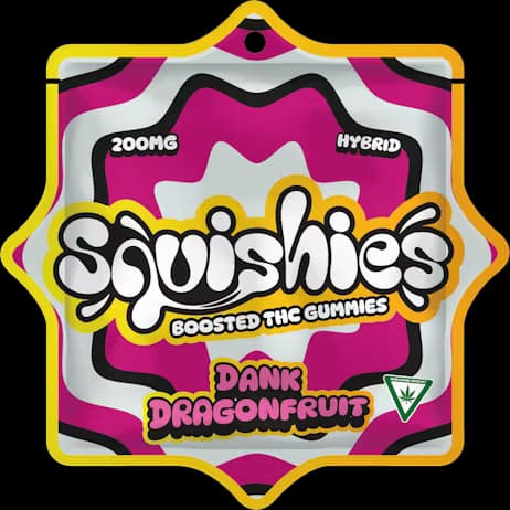 Squishies Dank Dragonfruit | 200mg Gummies