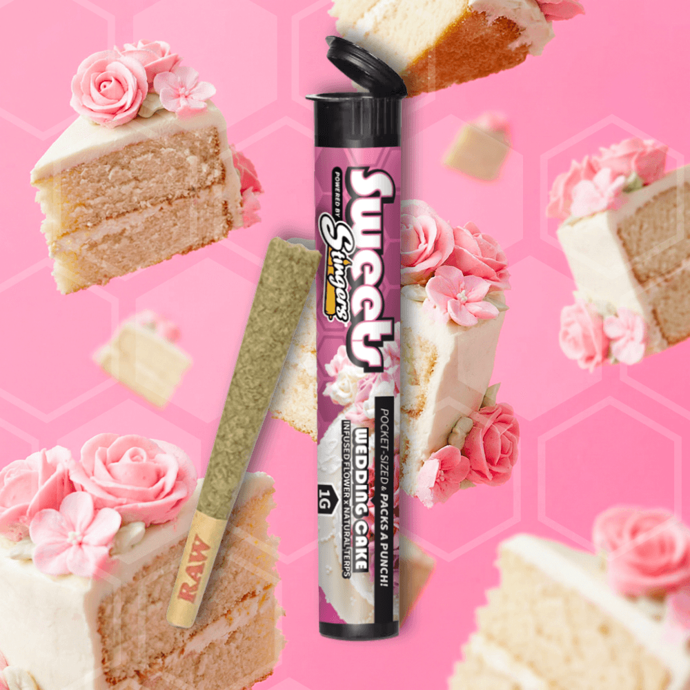 Stingers Sweets Wedding Cake | 1g Infused Pre-Roll