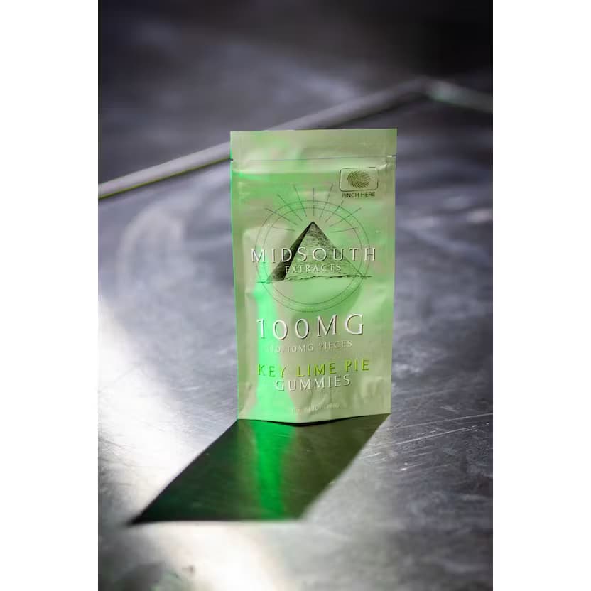 Midsouth Extracts Key Lime Pie - Gummies 1000mg - 10pk