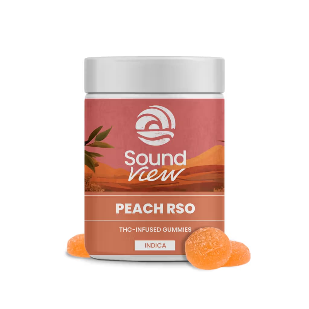 SoundView Peach (I) RSO Gummies (4.78mg 20pk) C0080000237