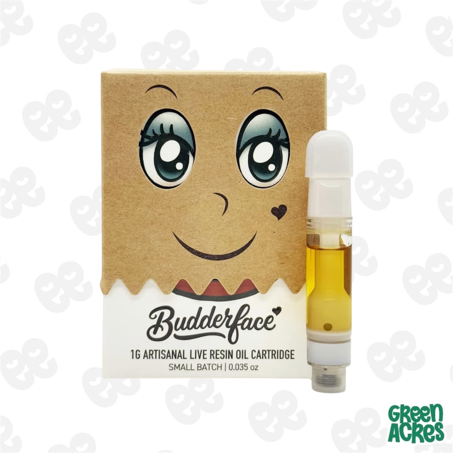 Budderface Budderface: Chicken n Wafflez 1G Live Resin Cart