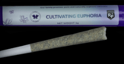 U4EA Farms Ghost Ride Bubble Hash Infused Preroll | 1g