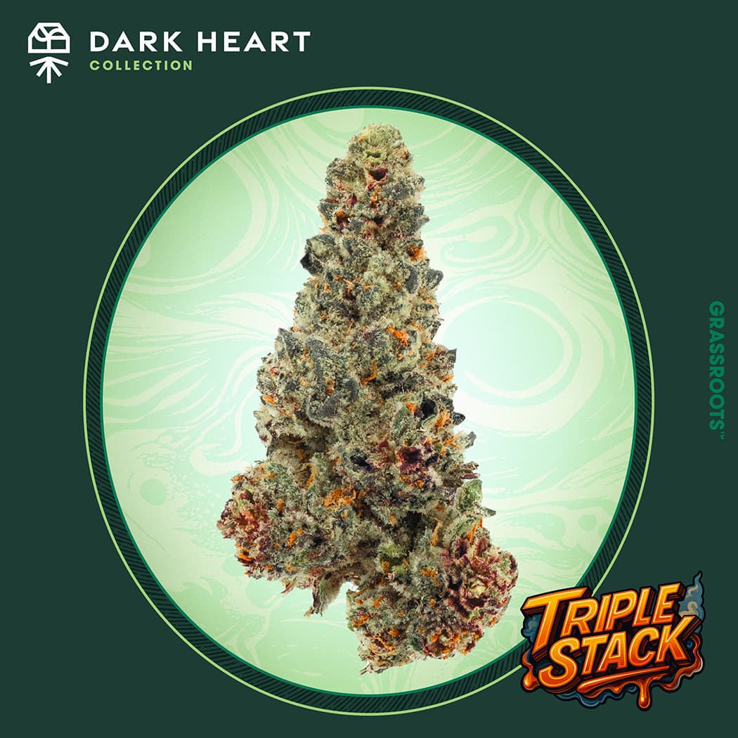 Dark Heart Collection Triple Stack Dark Heart Collection Flower - 01458
