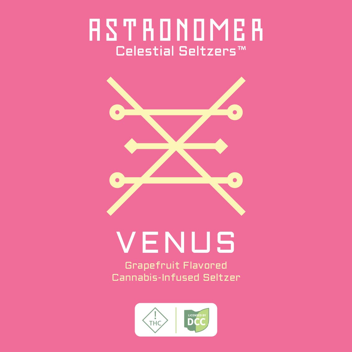 Astronomer Celestial Seltzers Grapefruit Sugar Free Seltzer
