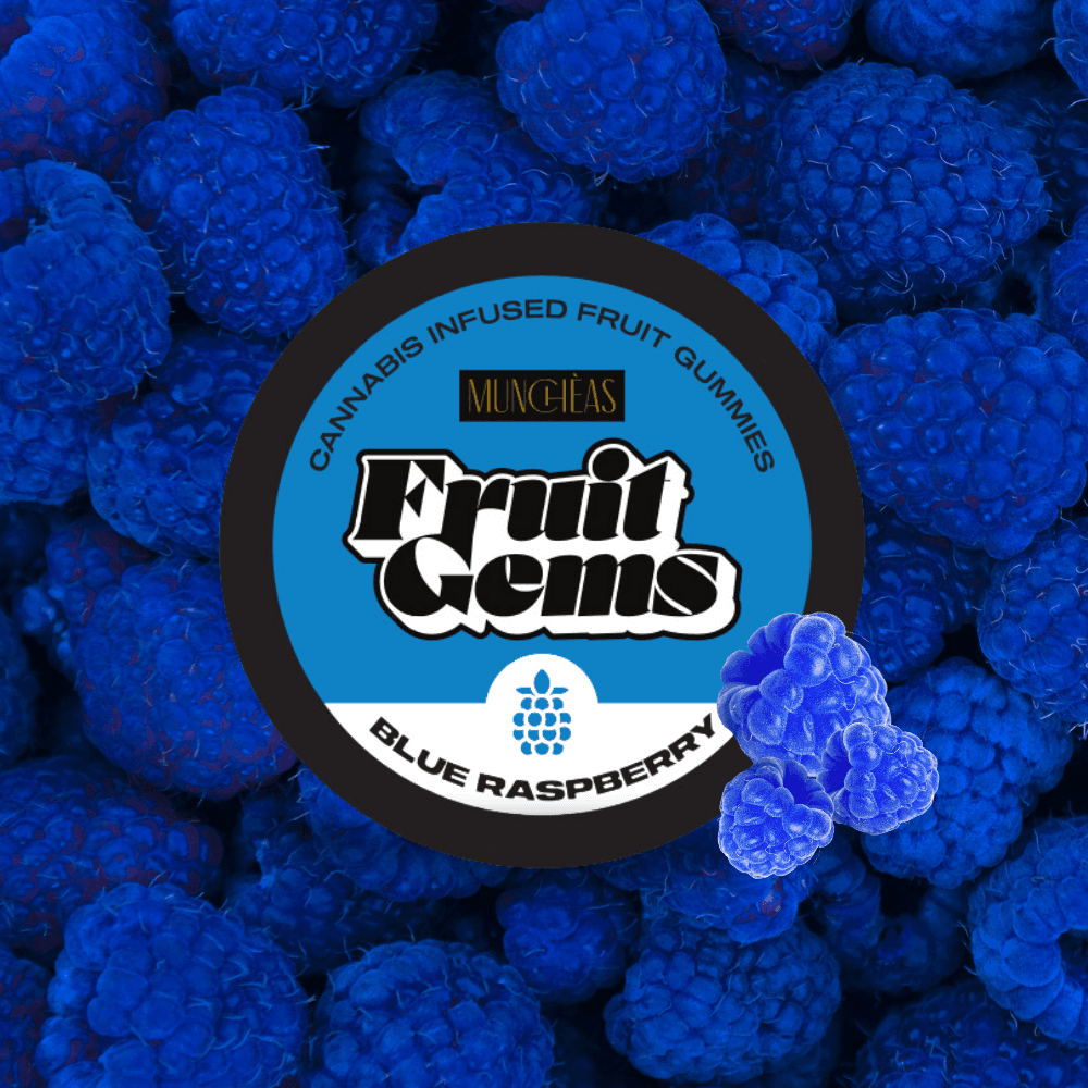 Muncheas Blue Raspberry Gummies | Muncheas | 100mg