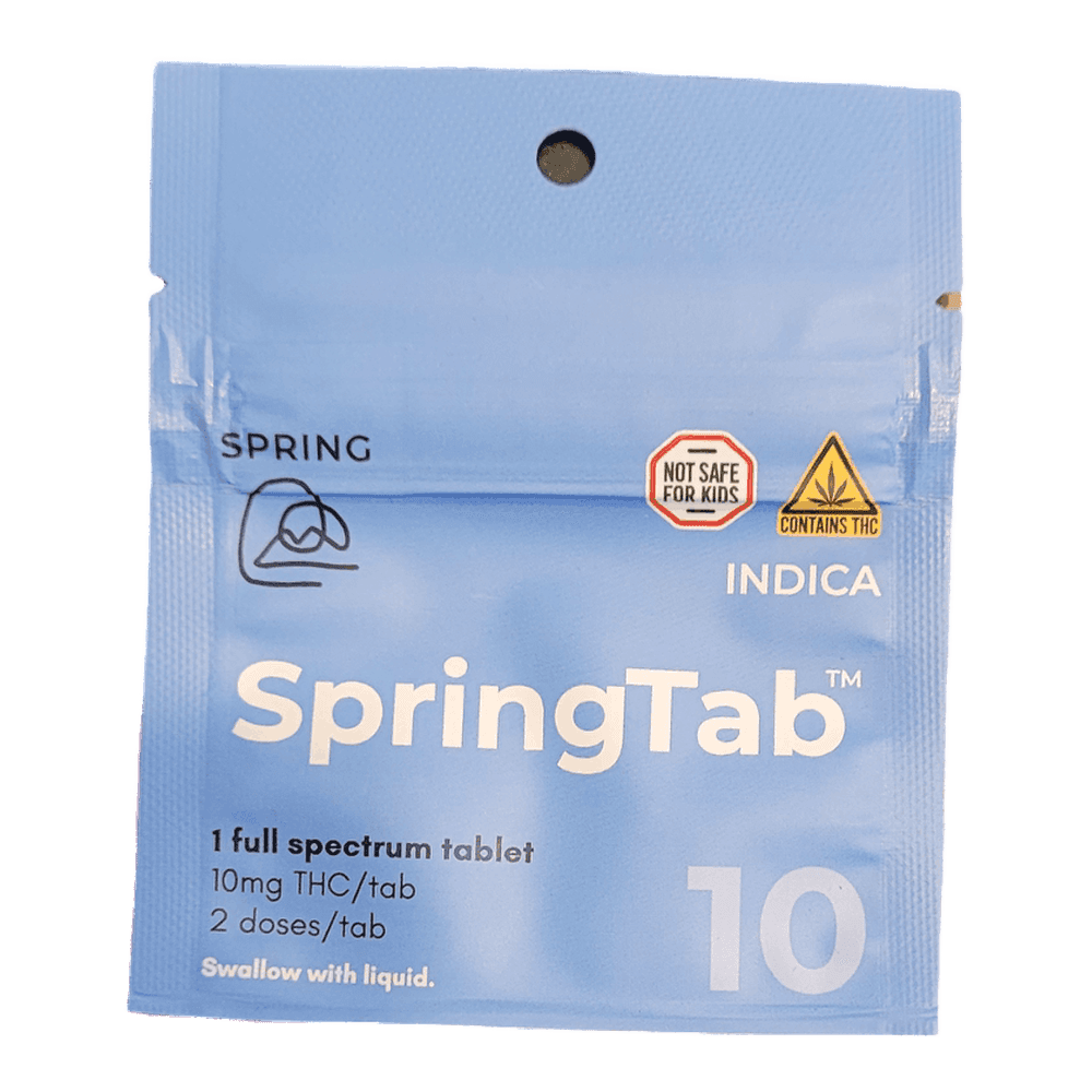Spring Indica Springtab SINGLE | 10mg THC | Spring