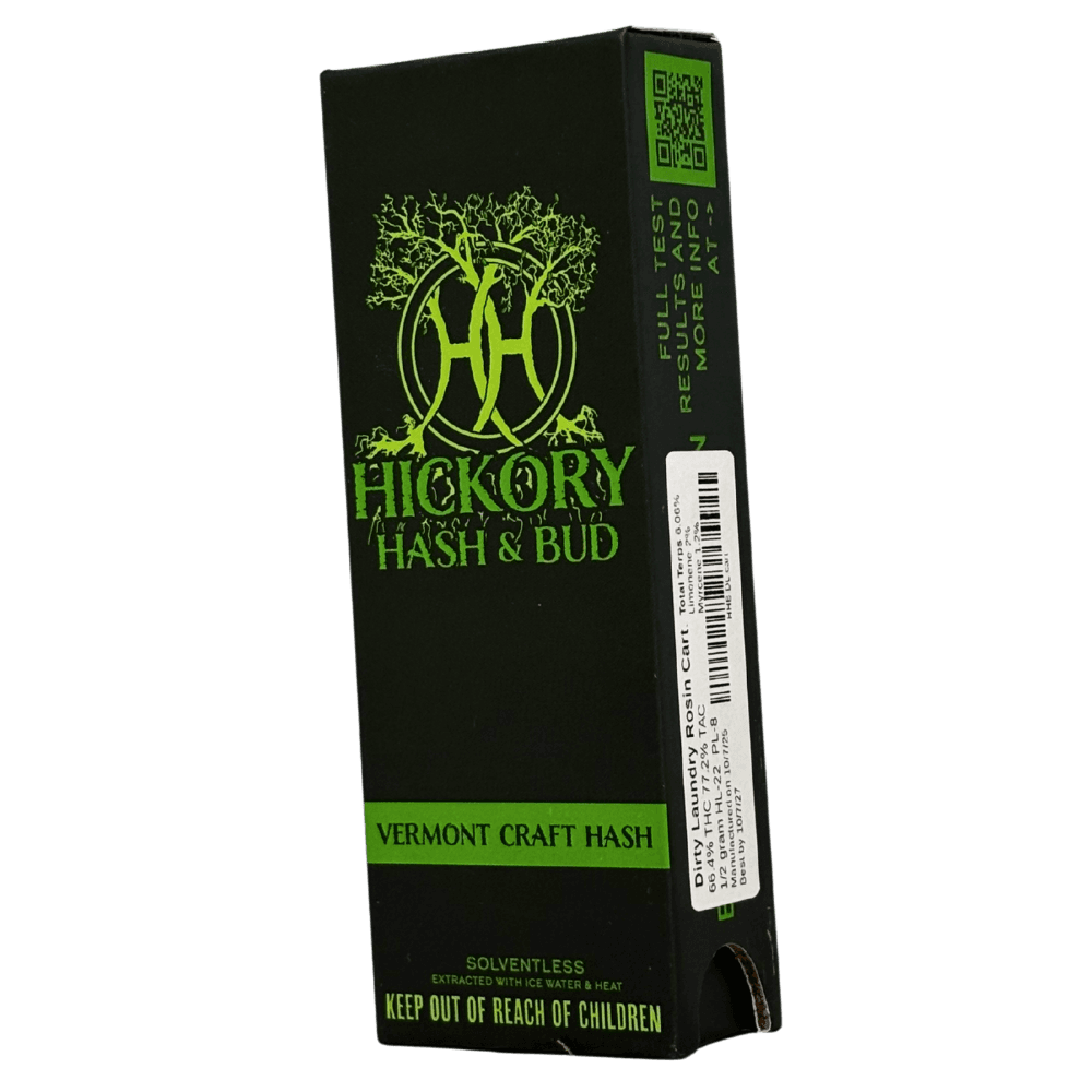 Hickory Hash & Bud Dirty Laundry - Rosin Cart